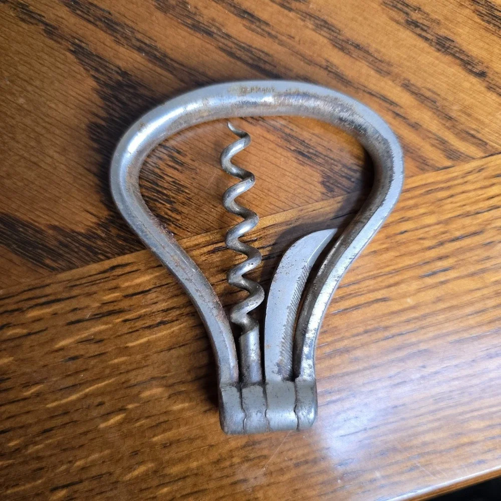 Henckels Pocket Folding Bow Corkscrew Bottle Opener Foil Cutter 1800s RARE